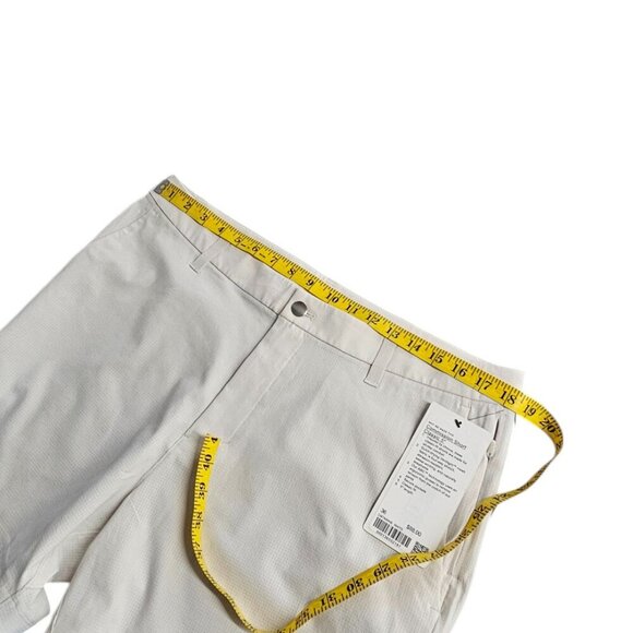 Lululemon Mens Commission Short Classic 5", White Opal, Quick Dry, 36, NWT - Picture 3 of 8